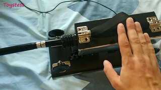 Amaterka testiranje Seks-Stroj za Prvi Put