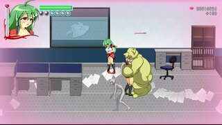 Wanita comel dalam hubungan seks dengan lelaki asing dan raksasa dalam video permainan seksi porno dewasa ryona